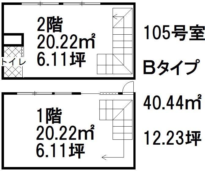 汐庵　105（Ｂ）図面